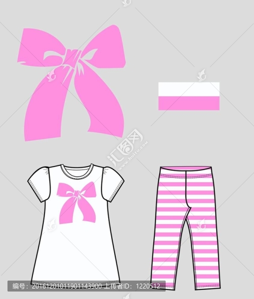 女孩穿的衣服