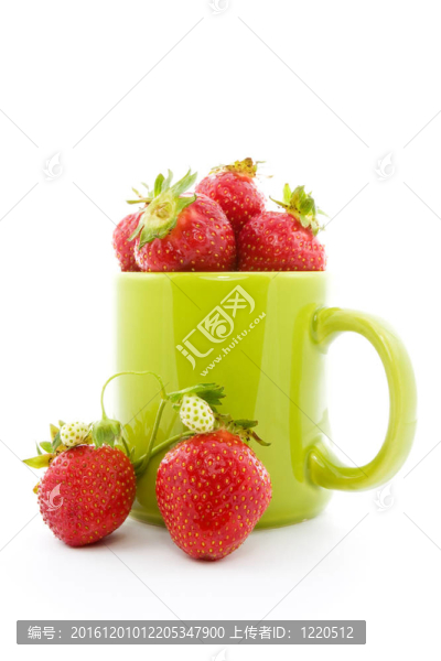 草莓綠罐