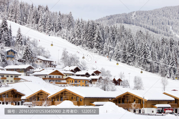 弗拉紹的滑雪勝地