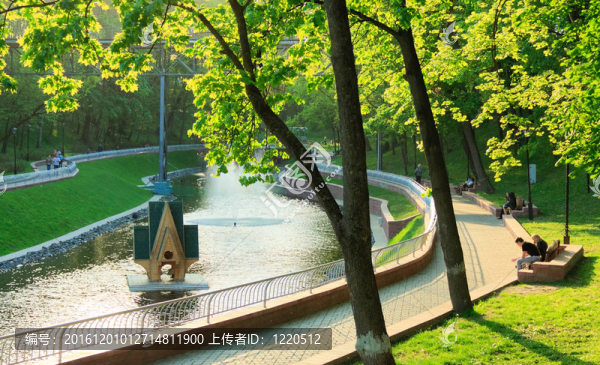 公園美麗的風(fēng)景