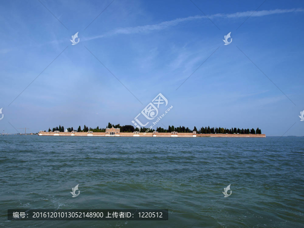 威尼斯-圣米凱萊島；墓地；