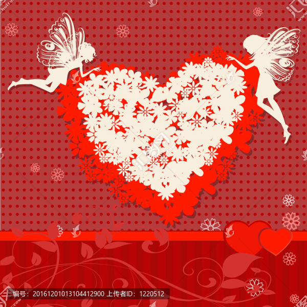 Valentine,Flower與仙女