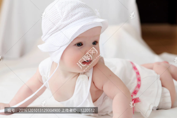 可愛的嬰兒帽