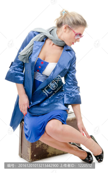 單身旅行的女人