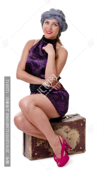 單身旅行的女人