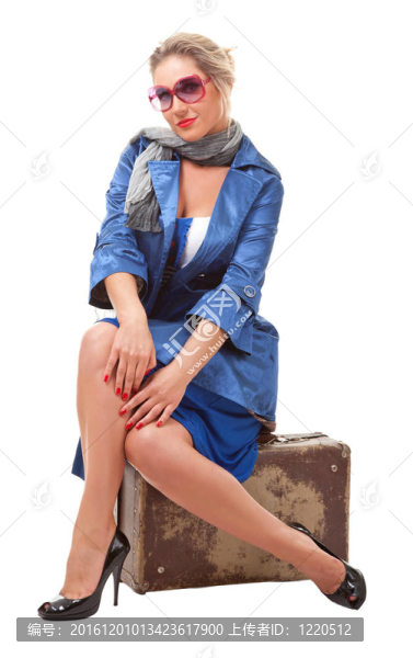 單身旅行的女人