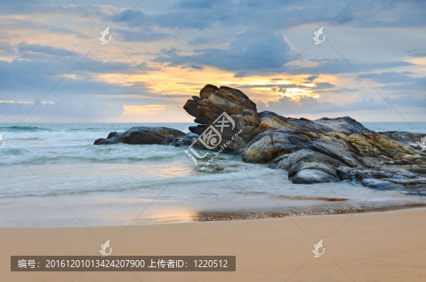 日落海岸