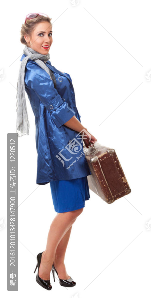 單身旅行的女人