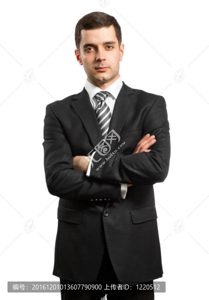 西裝男商人