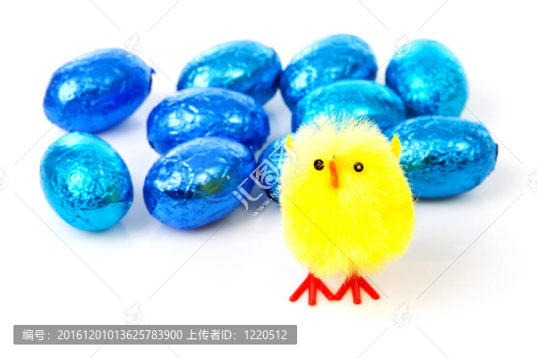 復(fù)活節(jié)雞和藍(lán)蛋