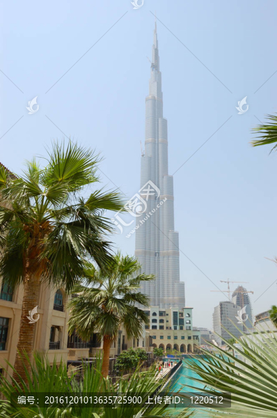 迪拜；UAE,-,8月27日：迪拜塔的整理階段（布爾季
