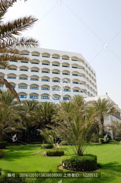 豪華酒店的休閑區(qū)；阿吉曼；UAE