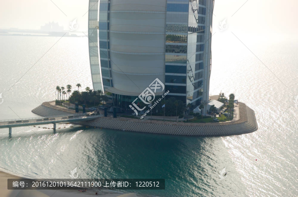 人工島帆船酒店；迪拜；UAE