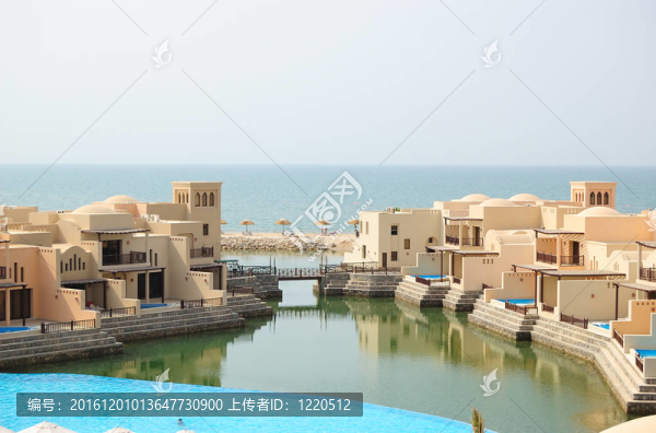 豪華別墅酒店；迪拜；UAE