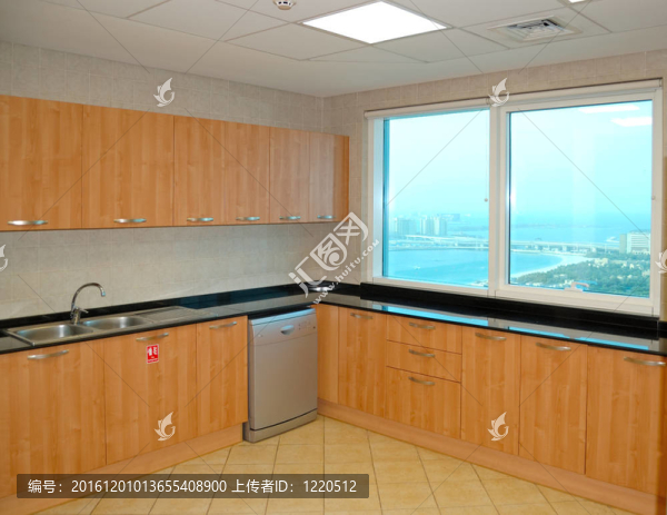 UAE市豪華酒店公寓廚房；山東省迪拜