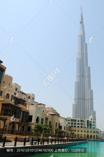 迪拜；UAE,-,8月27日：迪拜塔的整理階段（布爾季
