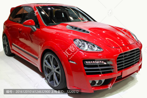 紅色的運(yùn)動(dòng)型SUV