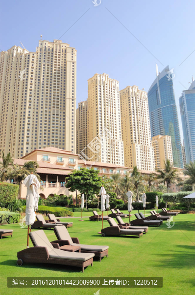 豪華酒店休閑區(qū)；迪拜；UAE