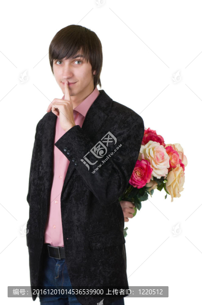 情人節(jié)鮮花隔離的人