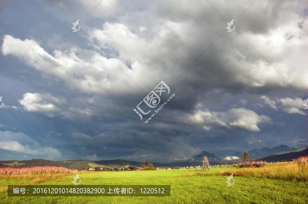 山風(fēng)暴景觀