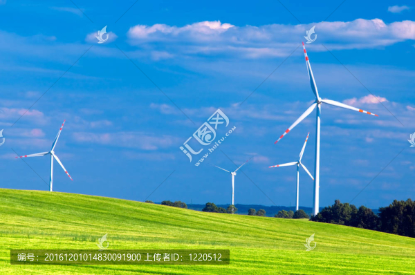 風(fēng)力渦輪機(jī)的景觀