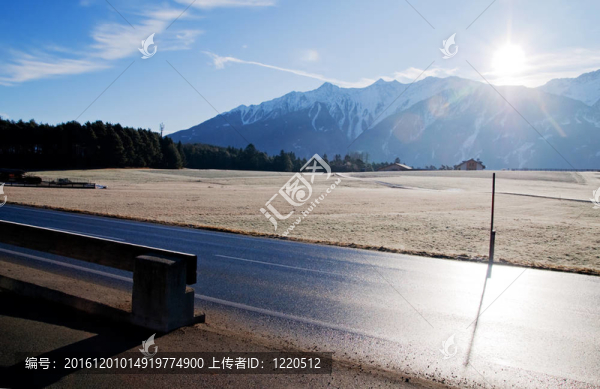 阿爾卑斯山田園風光