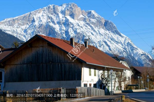 阿爾卑斯山山村
