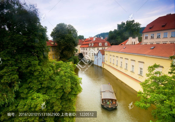布拉格-,Certovka。