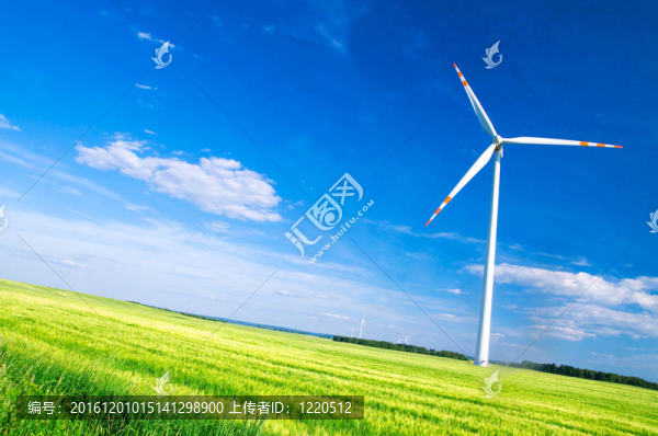 風(fēng)力渦輪機(jī)的景觀