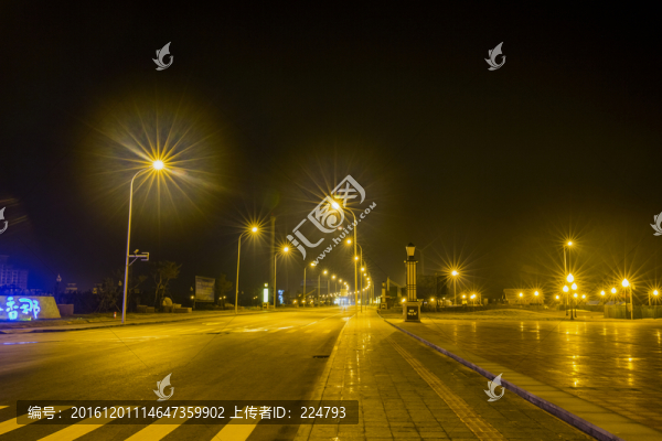 海岸公路夜景