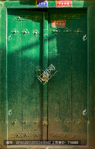 喀什老城區(qū),老門(mén)