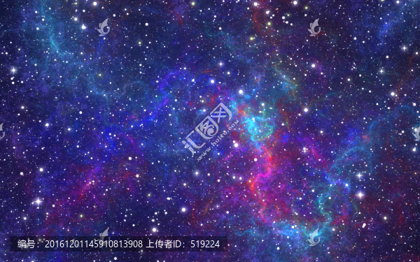 星空,兩個圖層
