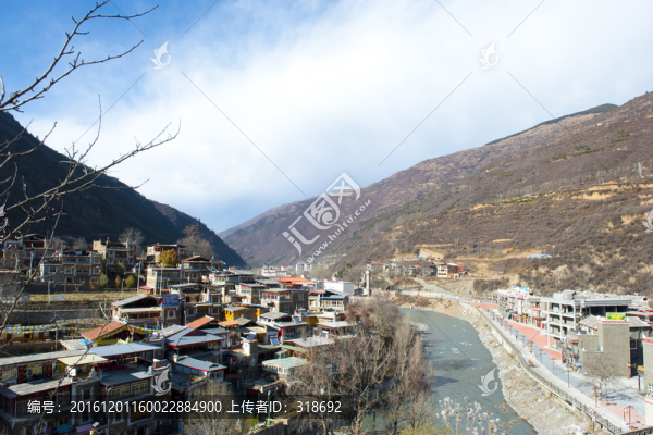 馬爾康藏族西索民居,卓克基土司
