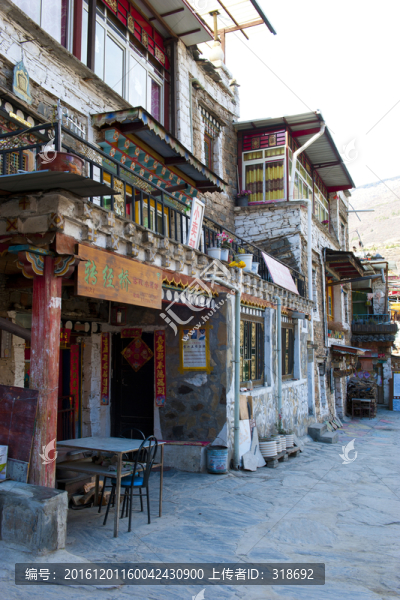 馬爾康藏族西索民居,卓克基土司