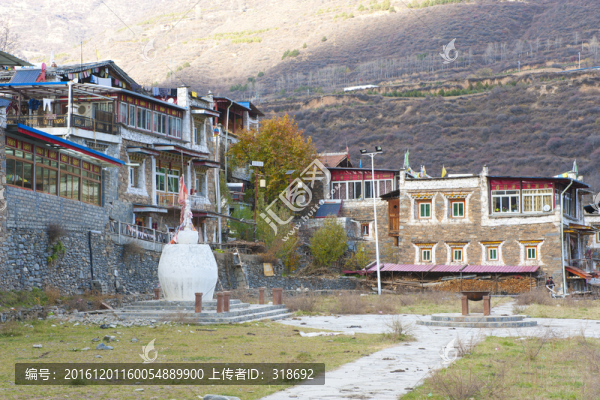 馬爾康藏族西索民居,卓克基土司