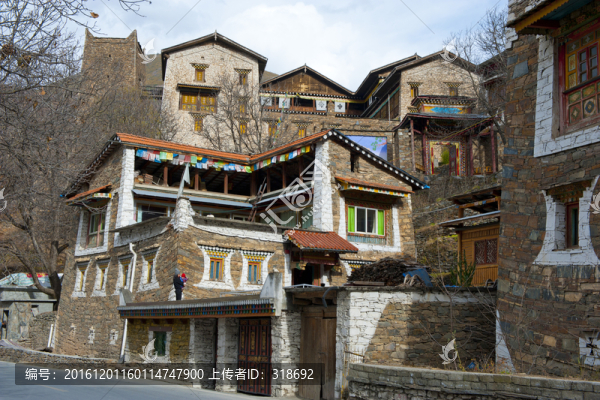 馬爾康藏族西索民居,卓克基土司