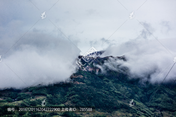 雁蕩山云霧