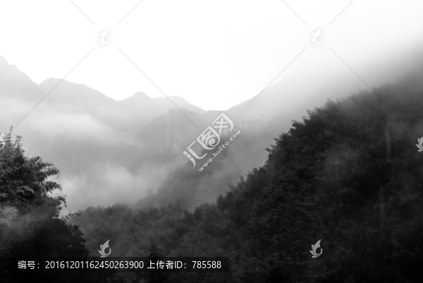 雁蕩山云霧