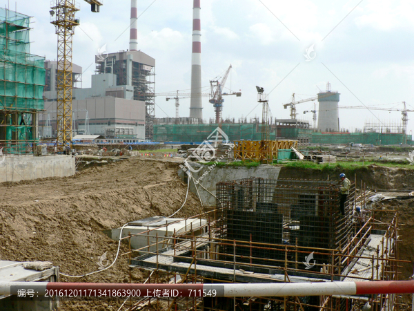 發(fā)電廠建設(shè)工程現(xiàn)場