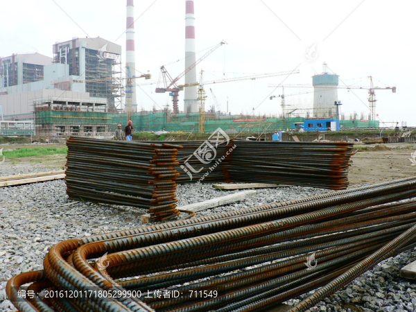 發(fā)電廠建設工地