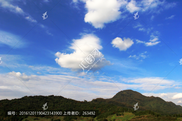 藍(lán)天白云