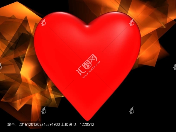 紅色的心