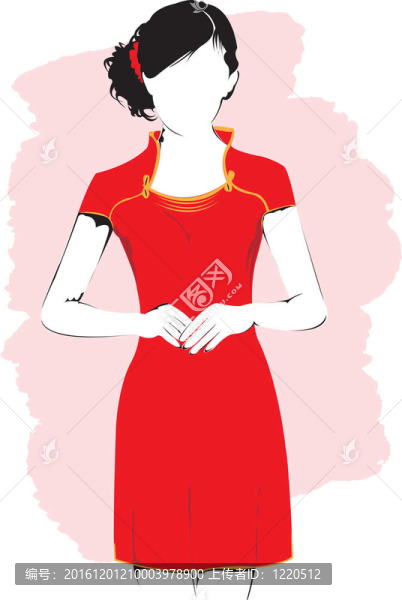 時裝模特。