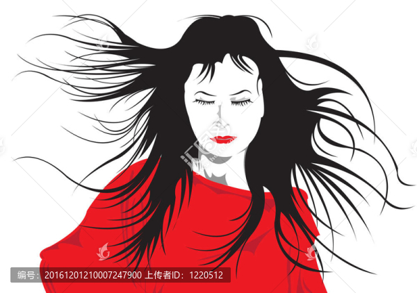 時裝模特。