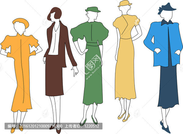 時(shí)裝模特。