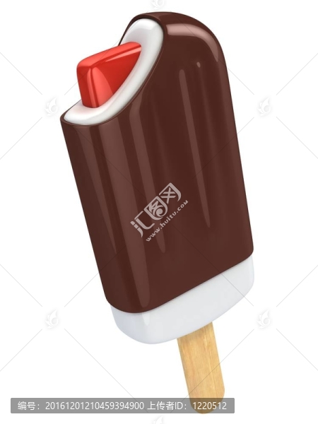 棍子上的冰淇淋酒吧