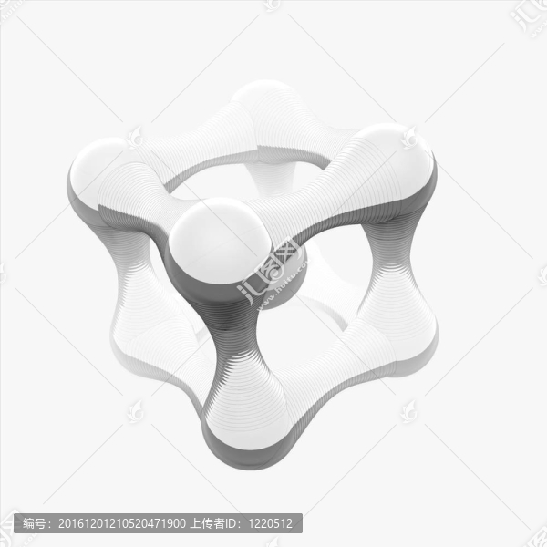 摘要三維立方體