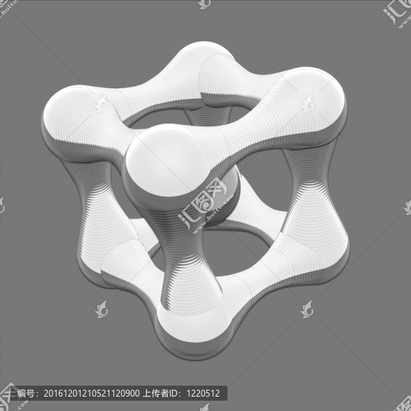 摘要三維立方體
