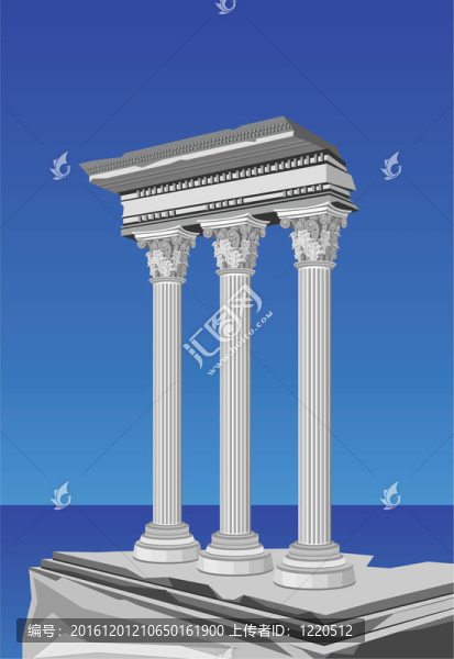 古色古香的廟宇遺址