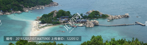 國家公園Koh,Nang,Yuan島